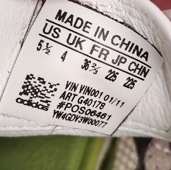 Adidas White Mesh Wedge Sneakers - Picture 12 of 13